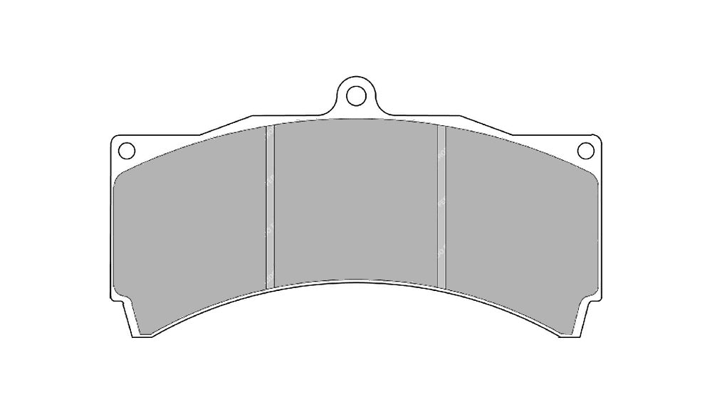 FERODO FRP3076R Brake Pads DS3000 for Caliper AP Racing CP5070 / CP5570 Photo-0 