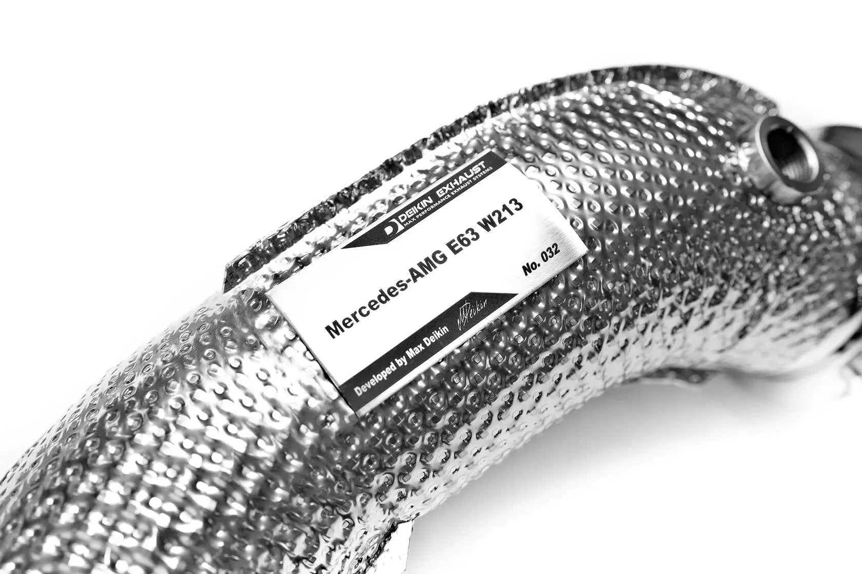 DEIKIN 10-MB.E63.W213-DPT Downpipe for Mercedes-AMG E63 (W213) thermal insulation HeatShield Photo-6 