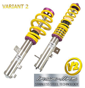 KW 15210032 Coilover Kit INOX V2 AUDI A4; (B5) Photo-0 