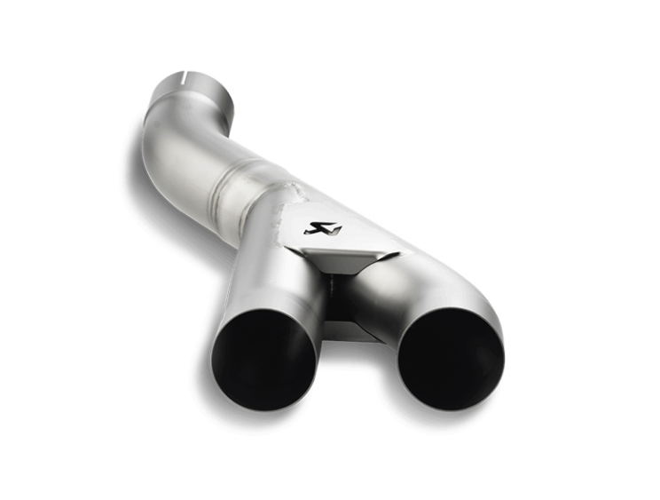 AKRAPOVIC L-PO/T/3 Link pipe Diesel (Titanium) PORSCHE Cayenne Diesel (958) 2010-2014 Photo-0 
