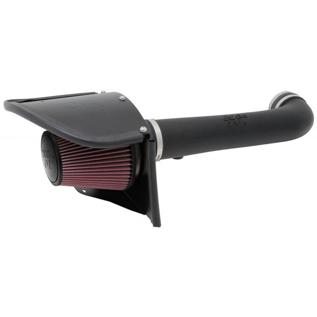 K&N 63-1566 Performance Air Intake System AIRCHARGER; JEEP WRANGLER V6-3.6L F/I, 2012-2017 Photo-0 