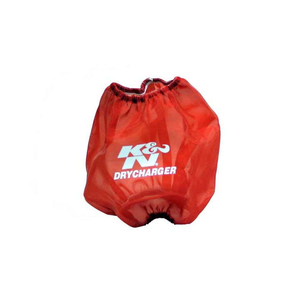 K&N RF-1042DR Air Filter Wrap DRYCHARGER Wrap, RED, CUSTOM Photo-0 