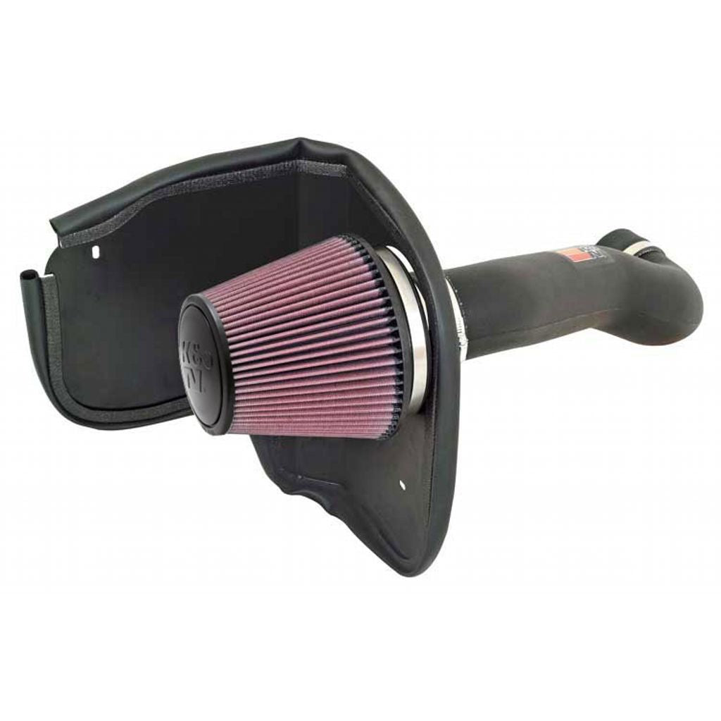K&N 57-1555 Performance Air Intake System JEEP GRAND CHEROKEE, V8-6.1L - 2006-2010 Photo-0 