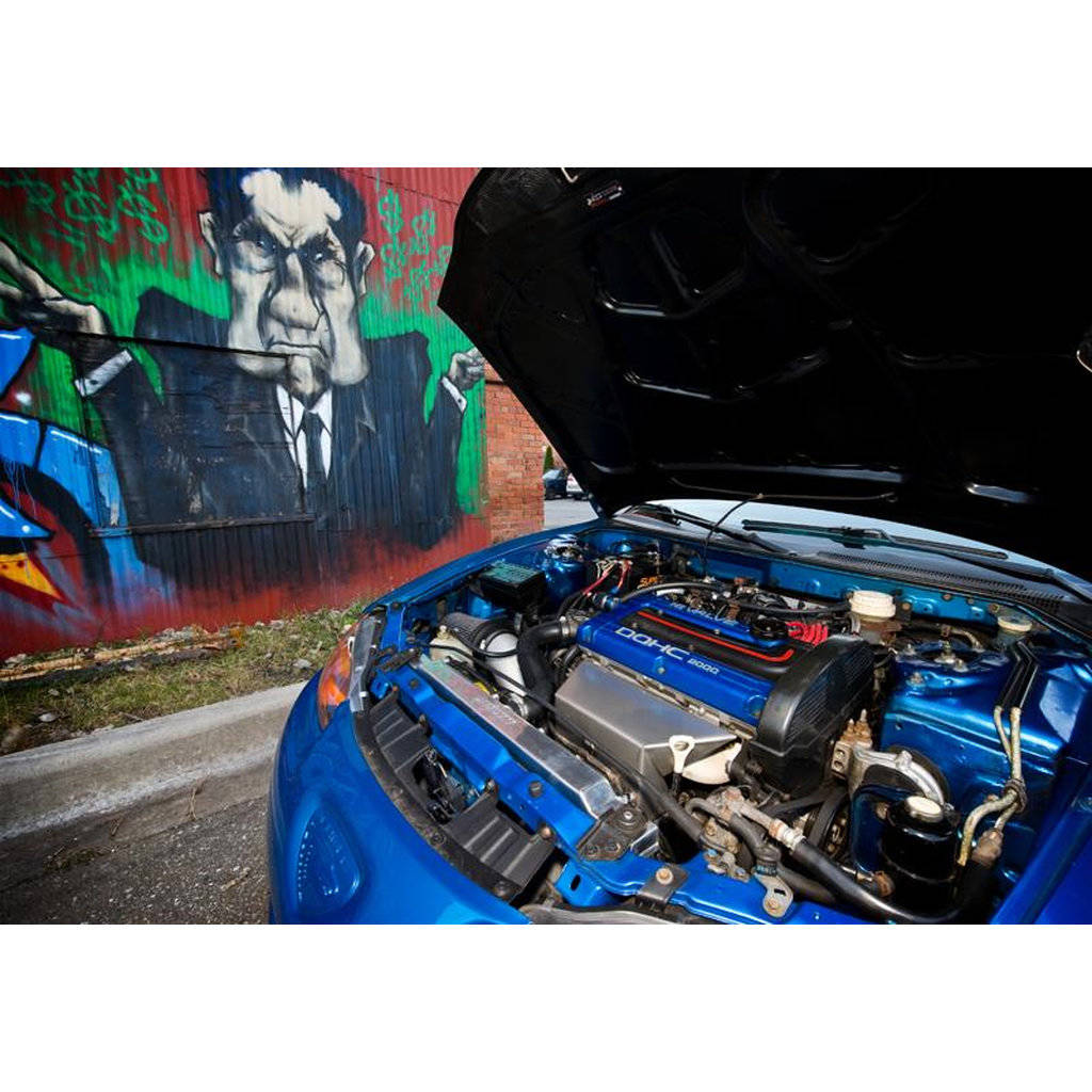 MISHIMOTO MMRAD-ECL-95T Radiator MITSUBISHI ECLIPSE TURBO 95-99 (Manual Transmission) Photo-7 
