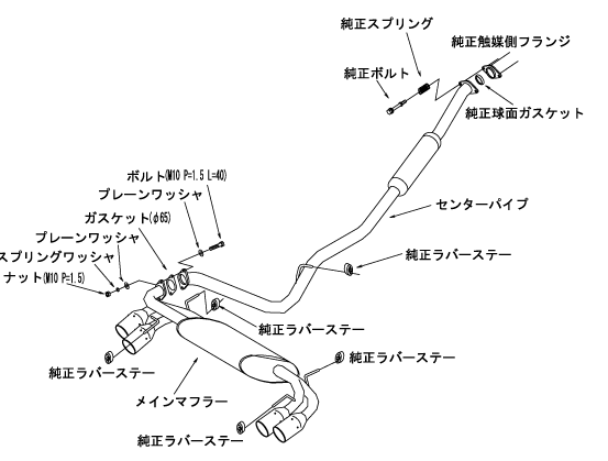 HKS 31021-AF014 central part Legamax Premium SUBARU IMPREZA GRB Photo-2 