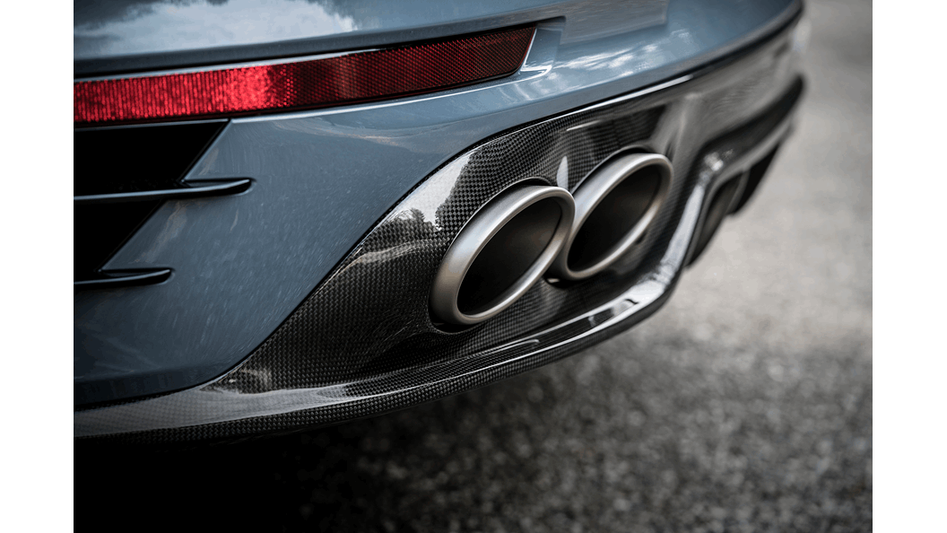 AKRAPOVIC S-PO/TI/6H PORSCHE 911 TURBO / TURBO S (991.2) 2016-2019 ECE Type Approval Photo-5 