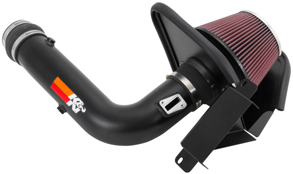 K&N 77-2576KTK Performance Air Intake System PERF. INTAKE KIT; FORD FLEX V6-3.5L F/I, 2013-2017 Photo-0 