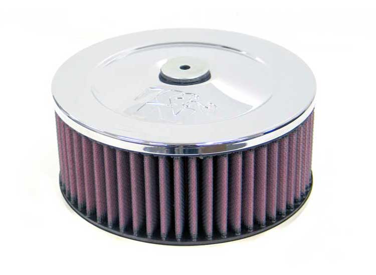 K&N 60-1020 Round Air Filter Assembly 2-5/16"FLG;7"D;4"H ASSY.W/VENT Photo-0 