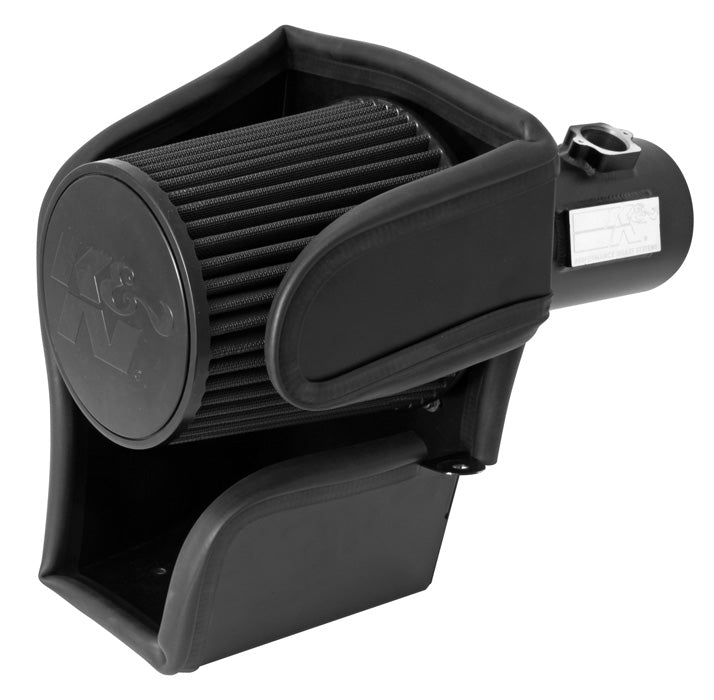 K&N 71-2576 Performance Air Intake System PERF. INTAKE KIT; FORD F-SERIES SD, V8-6.4L, 08-10 Photo-0 