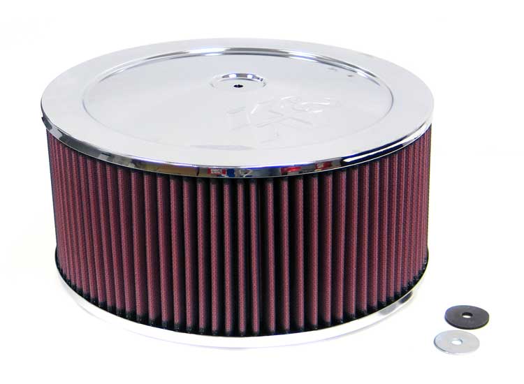 K&N 60-1240 Round Air Filter Assembly 7-5/16 FLANGE 11 DIA 6 H Photo-0 