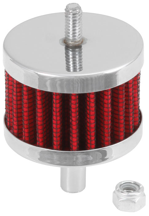 K&N 62-1090 Vent Air Filter/Breather3/8"OD VENT, 2"OD, 1-1/2"H STUD MOUNT Photo-0 