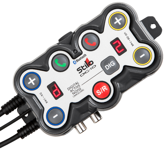 STILO AB0500 DG-10 Digital intercom, noise cancelling, Bluetooth, 12V power Photo-1 