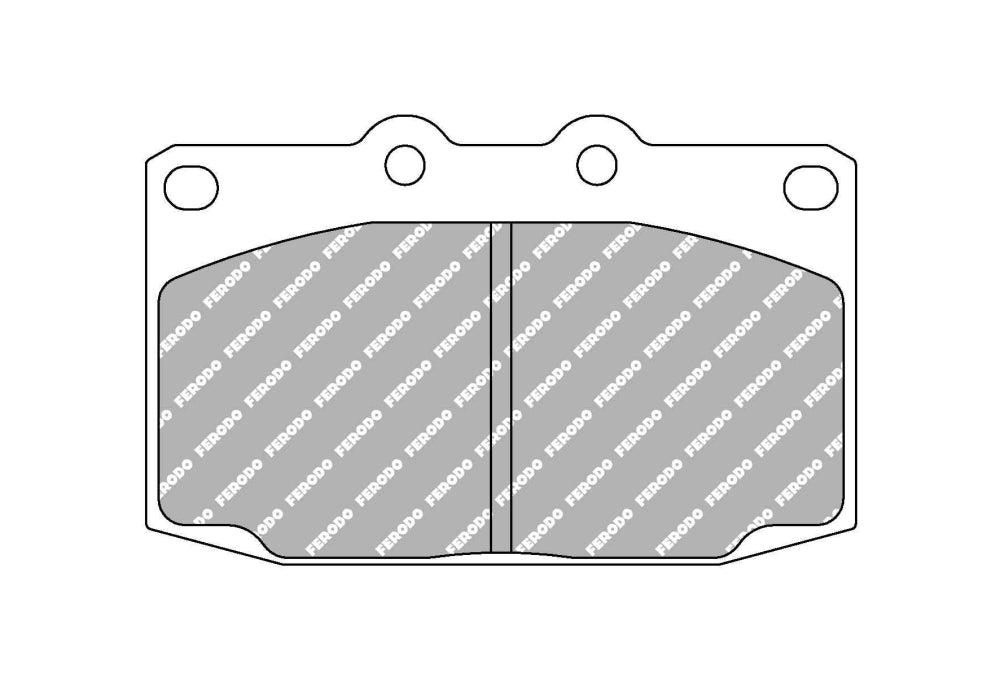 FERODO FCP483Z Front Brake Pads for MAZDA RX7 2.6 Coupe (Turbo) 1993-1996 Photo-0 