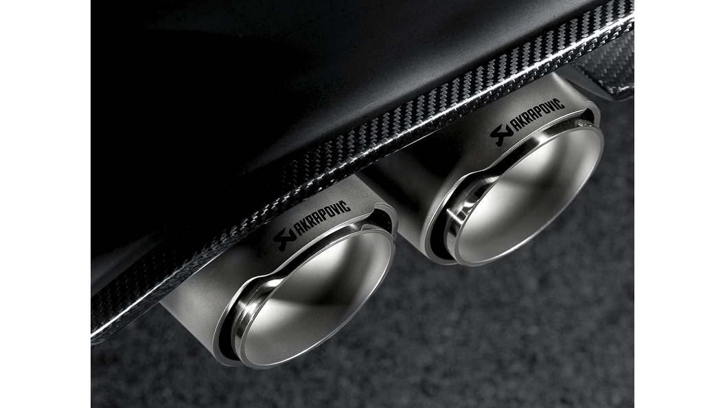 AKRAPOVIC TP-T/S/8 BMW M3 (F80) 2014-2018 Tail pipe set (Titanium)ECE Type Approval Photo-2 