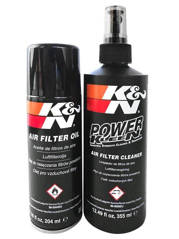 K&N 99-5000EU Filter Care Service Kit Aerosol - InternationalRECHARGER KIT; AEROSOL OIL (EN/ES/SE/PL/CZ) Photo-0 