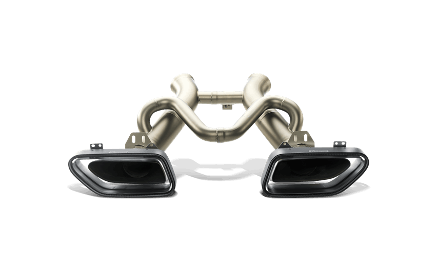 AKRAPOVIC S-MC/TI/2 MCLAREN 650S / 650S SPIDER 2014-2019 Slip-On Line (Titanium) Photo-1 