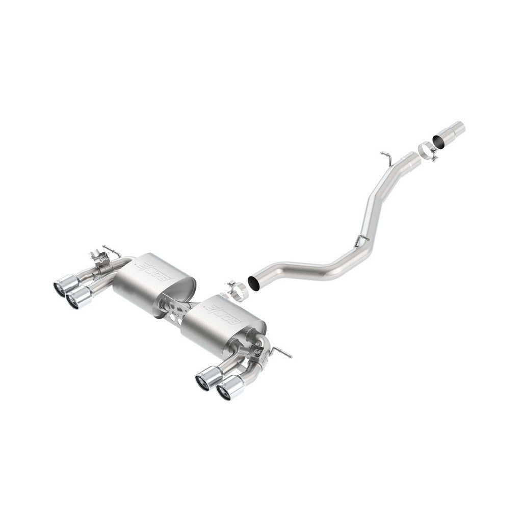 BORLA 140643Cat Back VW GOLF R20 MkVII L4-2.0 (Turbo) 14- sound S-Type Photo-0 
