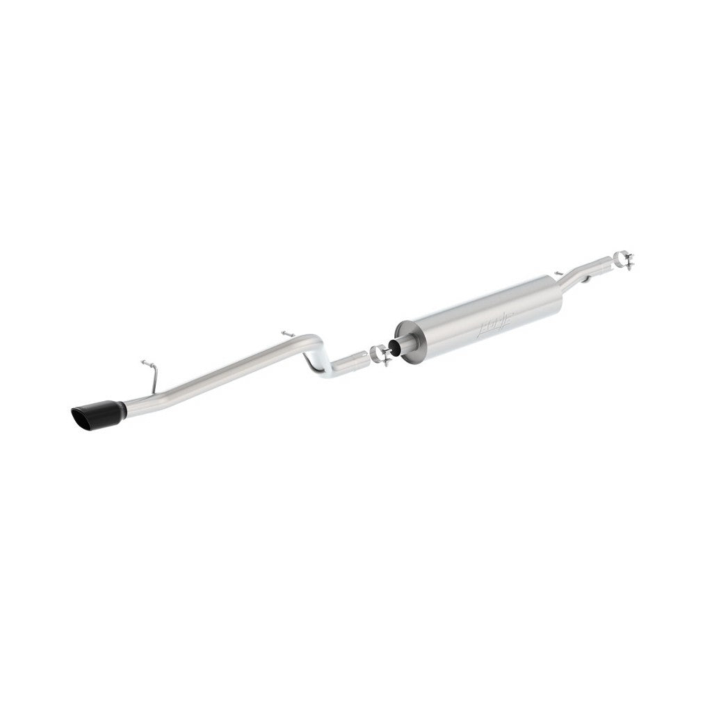 BORLA 140479BC Cat Back Exhaust System, WRANGLER JK2 L6-3.6L AWD 4DR, Tip №48 - "Dirt Sport", 2012-16, sound S-Type Photo-0 
