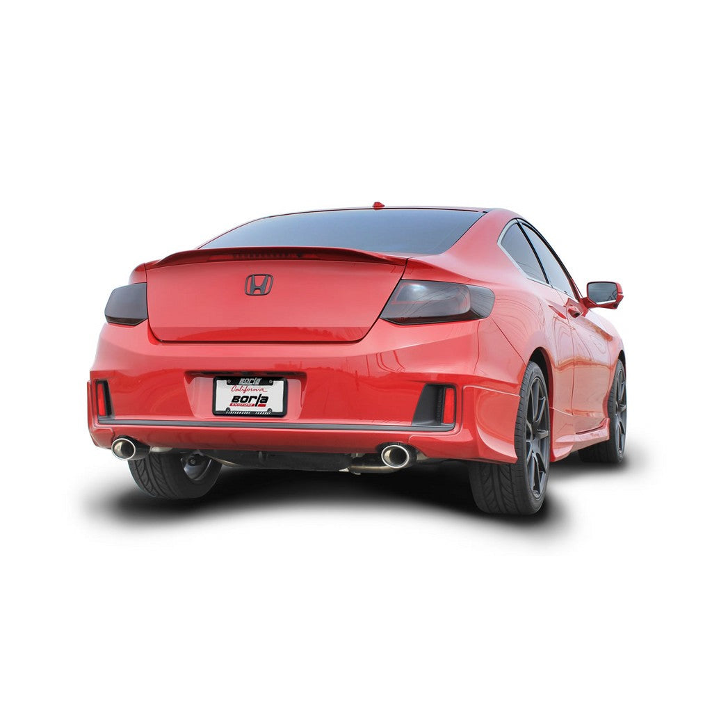 BORLA 11853 Rear Section, Accord Coupe V6-3.5L / Sport L4-2.4L, Tip №17 2013-16, sound S-Type Photo-1 