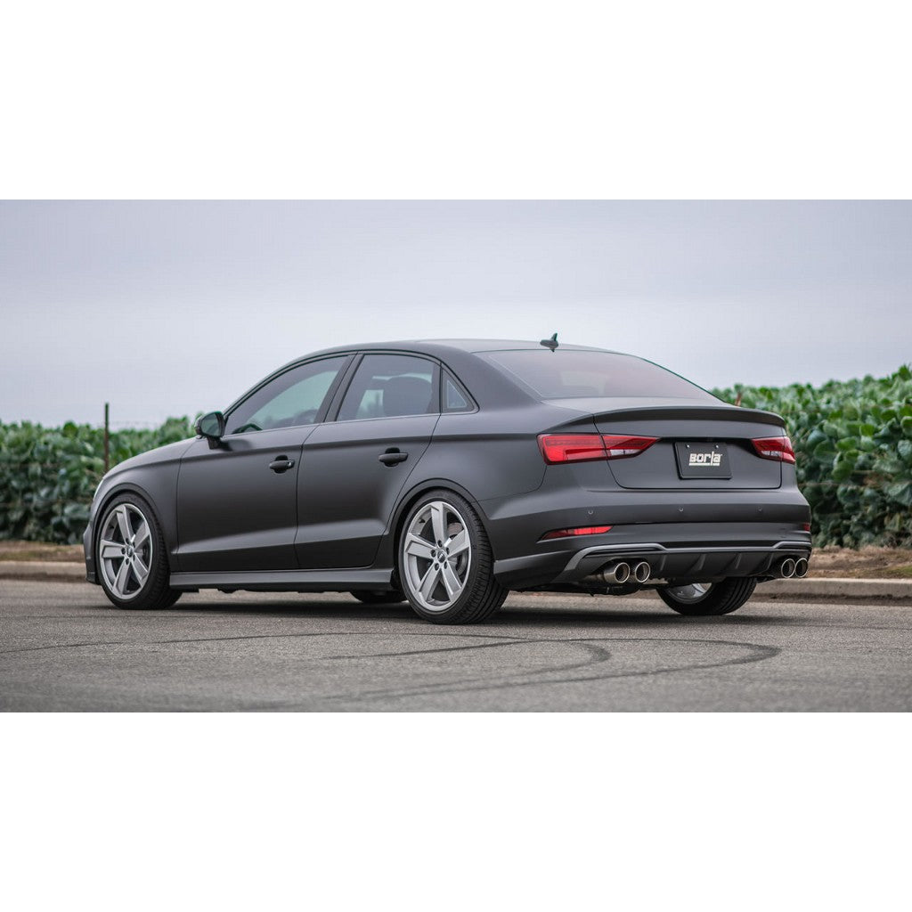 BORLA 140631 Cat Back Exhaust System, S3 8V L4-2.0L (turbo) AWD, 2013-16, sound S-Type Photo-2 