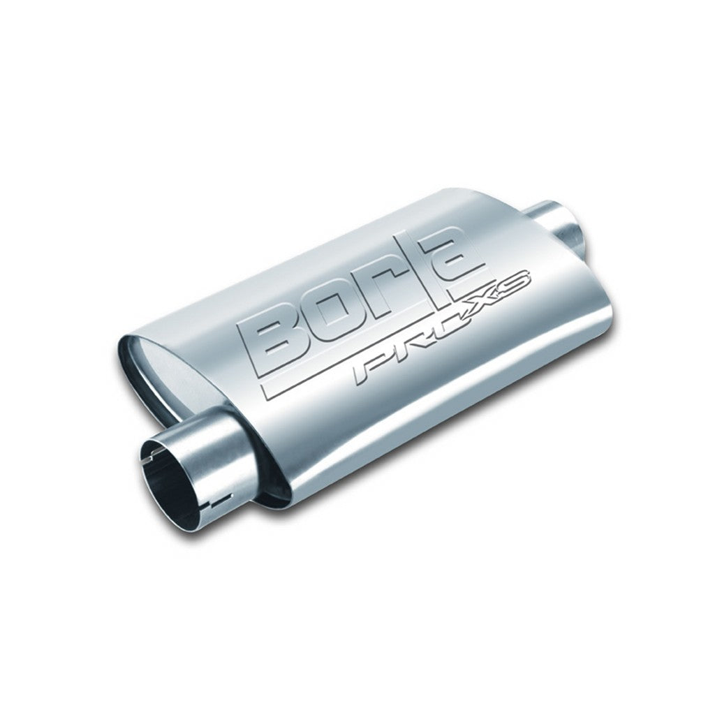 BORLA 400479 Universal Muffler ProXS (2.25" Offset Inlet / 2.25" Center Outlet) Photo-0 
