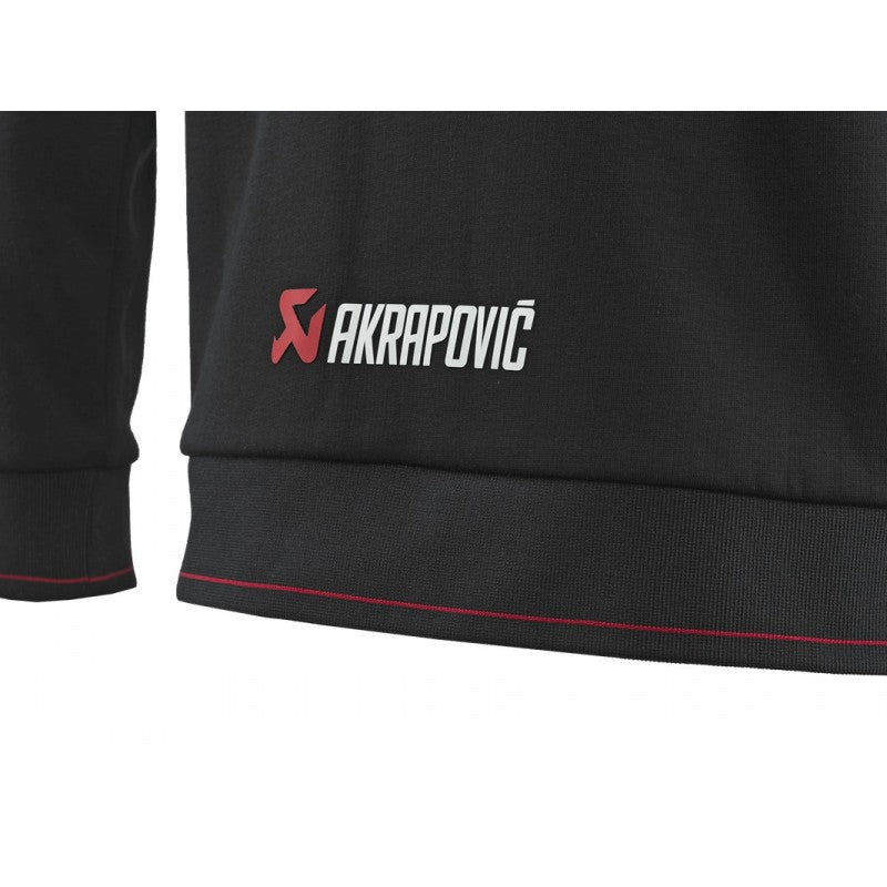 AKRAPOVIC 802054 Zip Hoodie Corpo Black Men XS Photo-2 