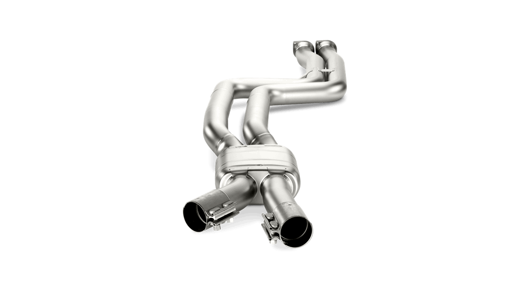 AKRAPOVIC E-BM/T/8 Evolution Link Pipe Set (Titanium) for BMW X3M (F97) / X4M (F98) 2020-2024 Photo-0 