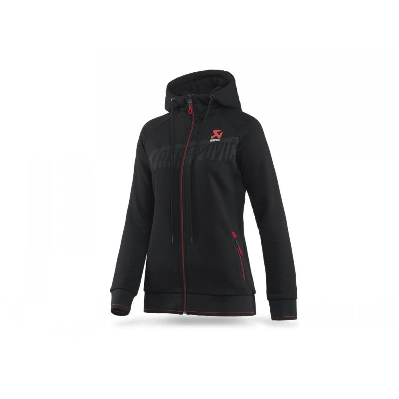 AKRAPOVIC 802061 Zip Hoodie Corpo Black Women XS Photo-0 