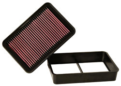 K&N 33-2392 Replacement Air Filter MITSUBISHI OUTLANDER 3.0L, V6; 2007-2013 Photo-0 