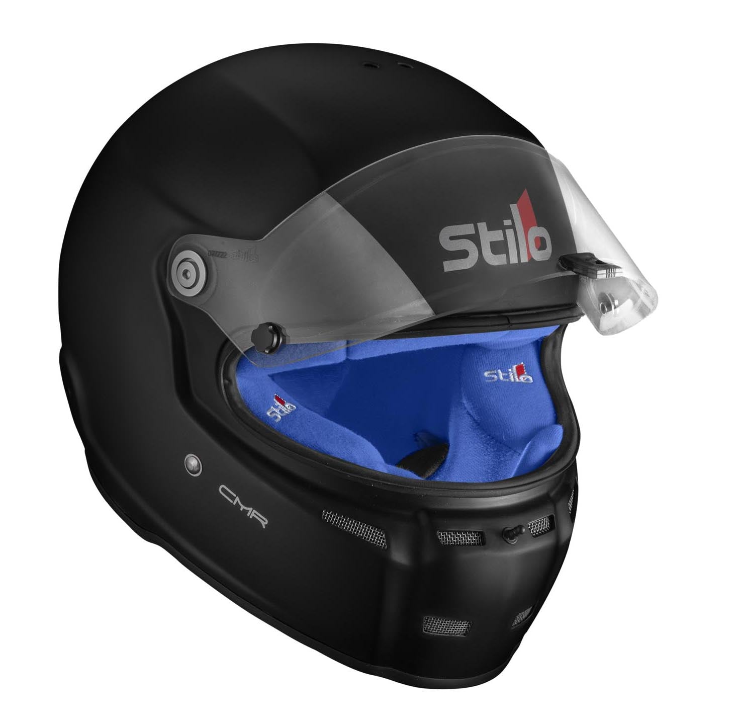 STILO AA0719AH2P57BLU Karting helmet ST5 CMR, Snell CMR2016, matt black/blue inner, size 57 Photo-2 