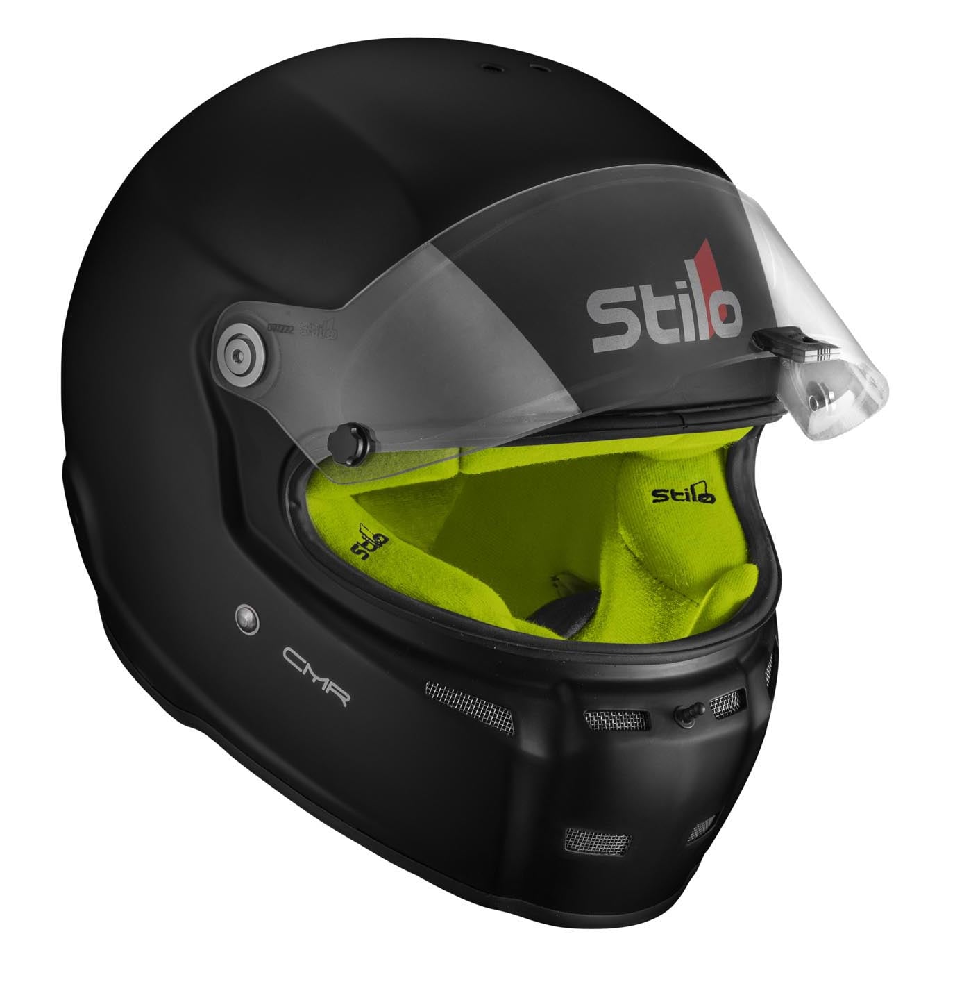 STILO AA0719AH2P56YEL Karting helmet ST5 CMR, Snell CMR2016, matt black/yellow inner, size 56 Photo-1 