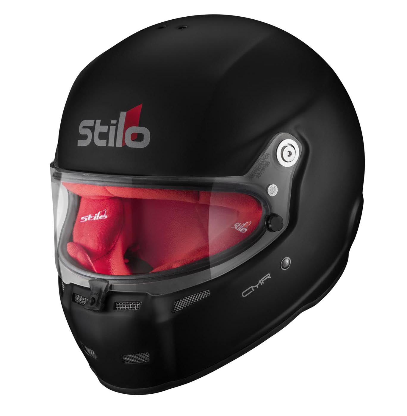 STILO AA0719AH2P55RED Karting helmet ST5 CMR, Snell CMR2016, matt black/red inner, size 55 Photo-4 