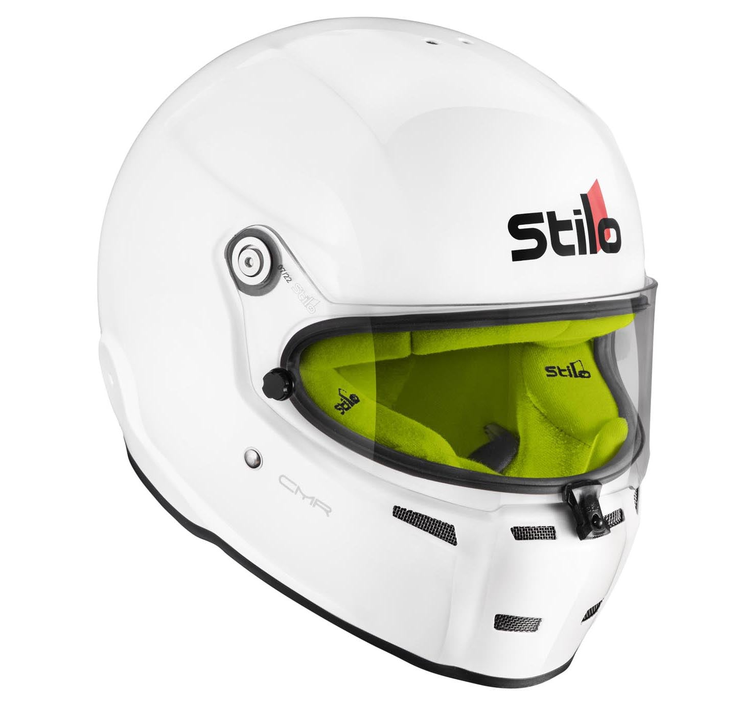 STILO AA0721AH2P56YEL Karting helmet ST5 CMR, Snell CMR2016, white/yellow inner, size 56 Photo-2 