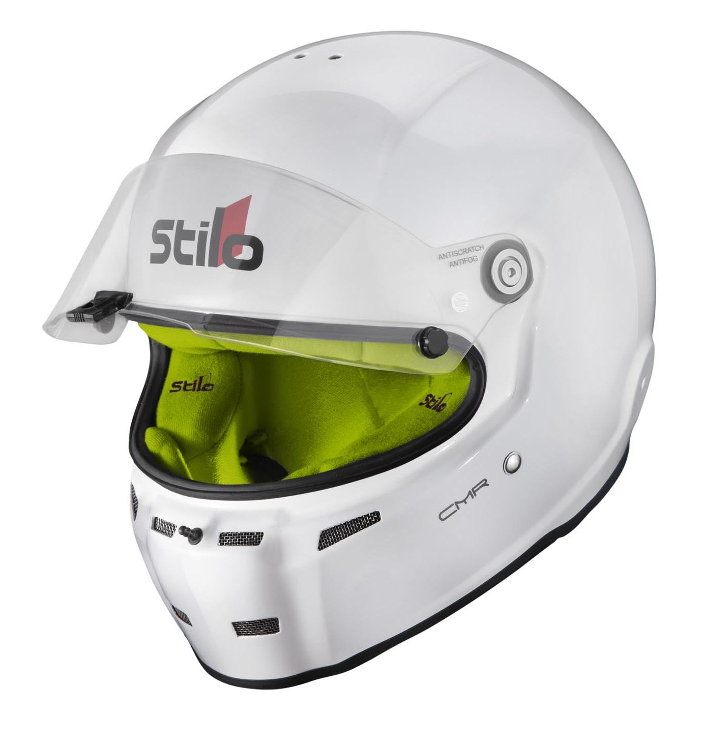 STILO AA0721AH2P55YEL Karting helmet ST5 CMR, Snell CMR2016, white/yellow inner, size 55 Photo-3 