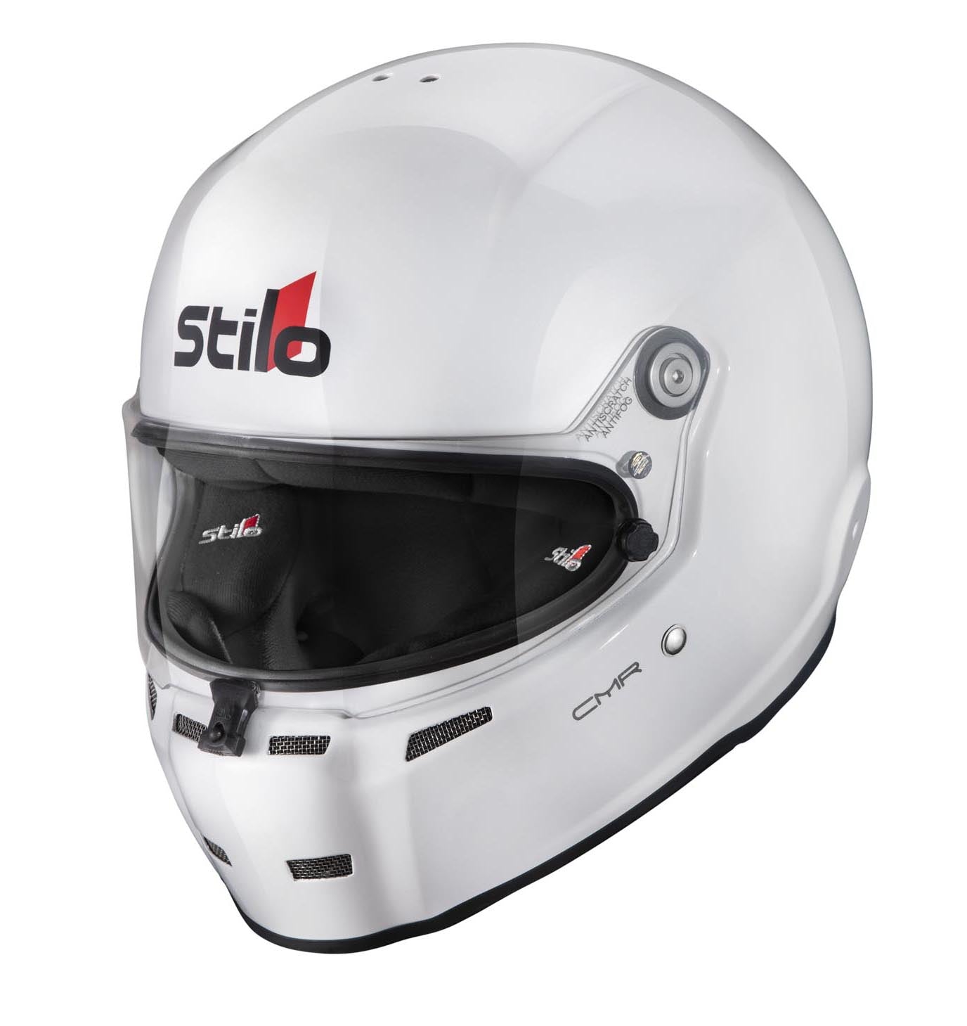 STILO AA0721AH2P54 Karting helmet ST5 CMR, Snell CMR2016, white/black inner, size 54 Photo-4 