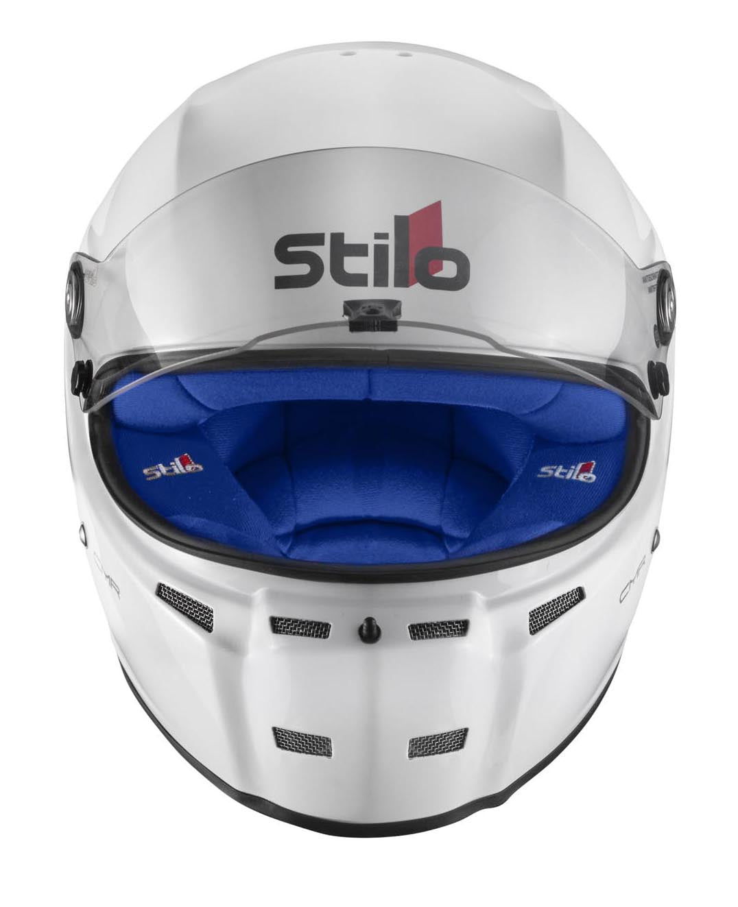 STILO AA0721AH2P59BLU Karting helmet ST5 CMR, Snell CMR2016, white/blue inner, size 59 Photo-7 