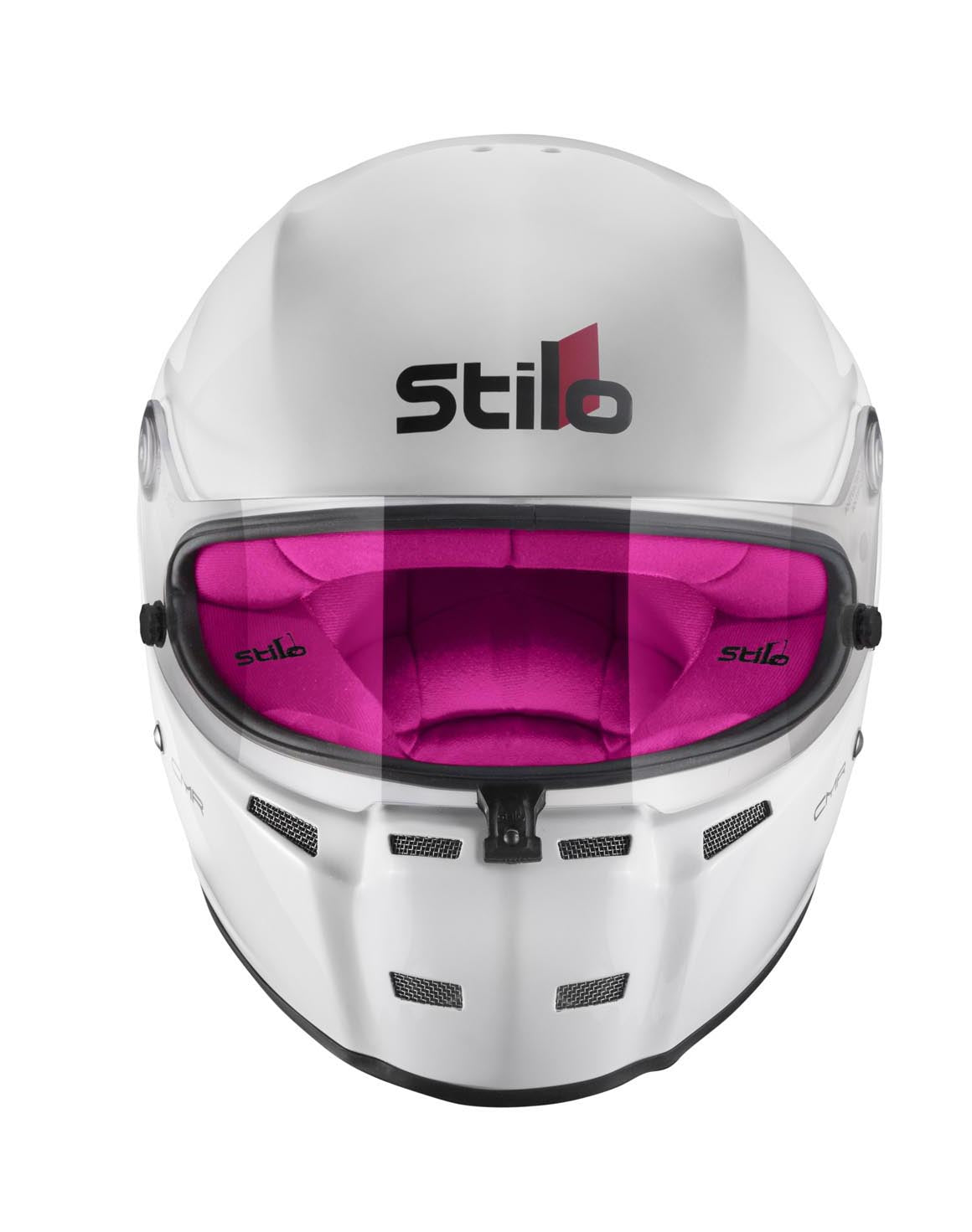 STILO AA0721AH2P54PNK Karting helmet ST5 CMR, Snell CMR2016, white/pink inner, size 54 Photo-7 