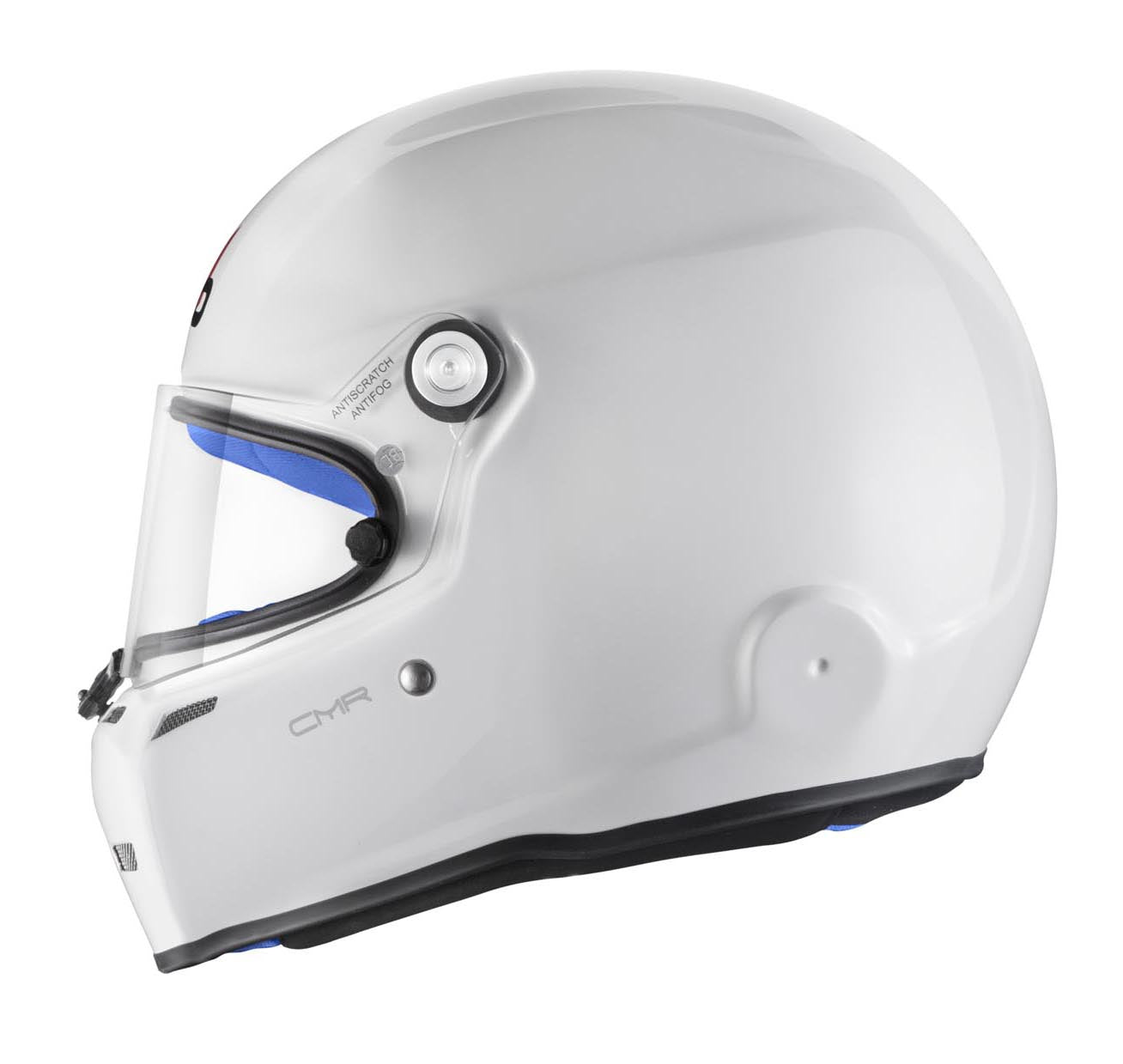 STILO AA0721AH2P56BLU Karting helmet ST5 CMR, Snell CMR2016, white/blue inner, size 56 Photo-8 