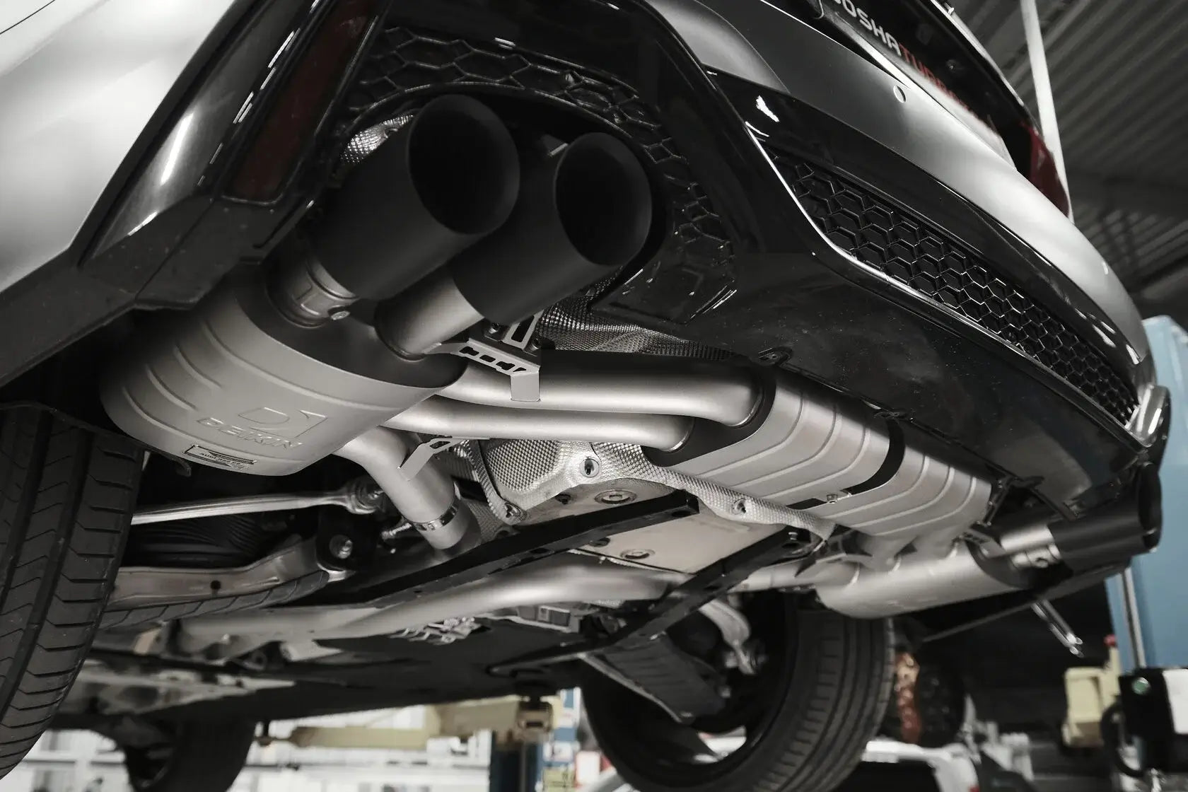 DEIKIN 10-AUDI.RS6.C8-ES-Ti-06 Exhaust system Titan for Audi RS6 C8 Black Ceramic Photo-4 