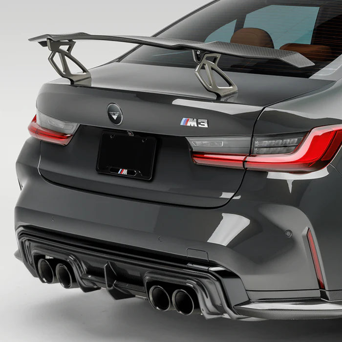 VORSTEINER BMV3370 Wing Blade with Aluminum Uprights VRS (Gloss Carbon) for BMW M2 (G87) / M3 (G80) / M4 (G82) Photo-4 