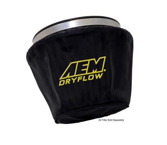 AEM 1-4007 Air Filter Wrap PREFILTER 6" BASE, 5-1 / 8" TOP, 7-1 / 8" TALL Photo-0 