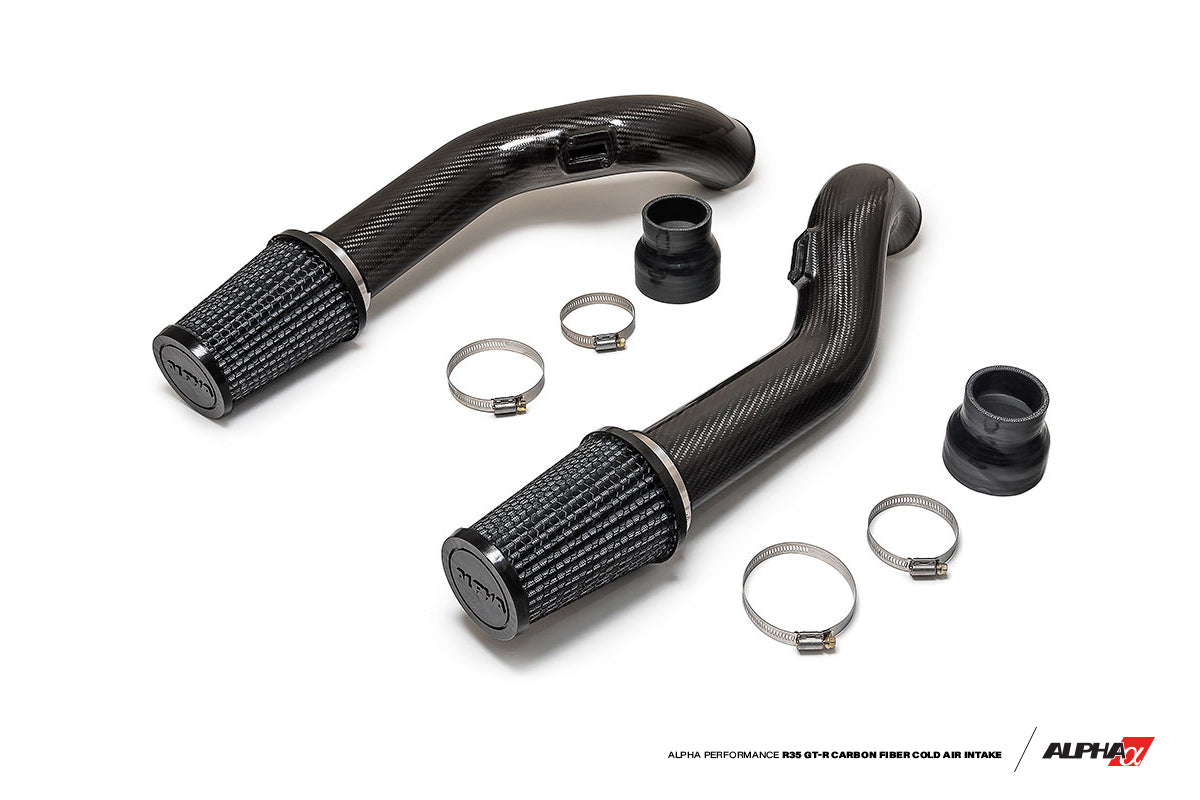 AMS ALP.07.08.0008-1 Carbon Fiber Cold Air Intake NISSAN R35 GT-R Photo-0 