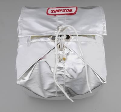 SIMPSON 42087 Cover of a brake parachute of Replacement Parachute Packs, silver Photo-0 