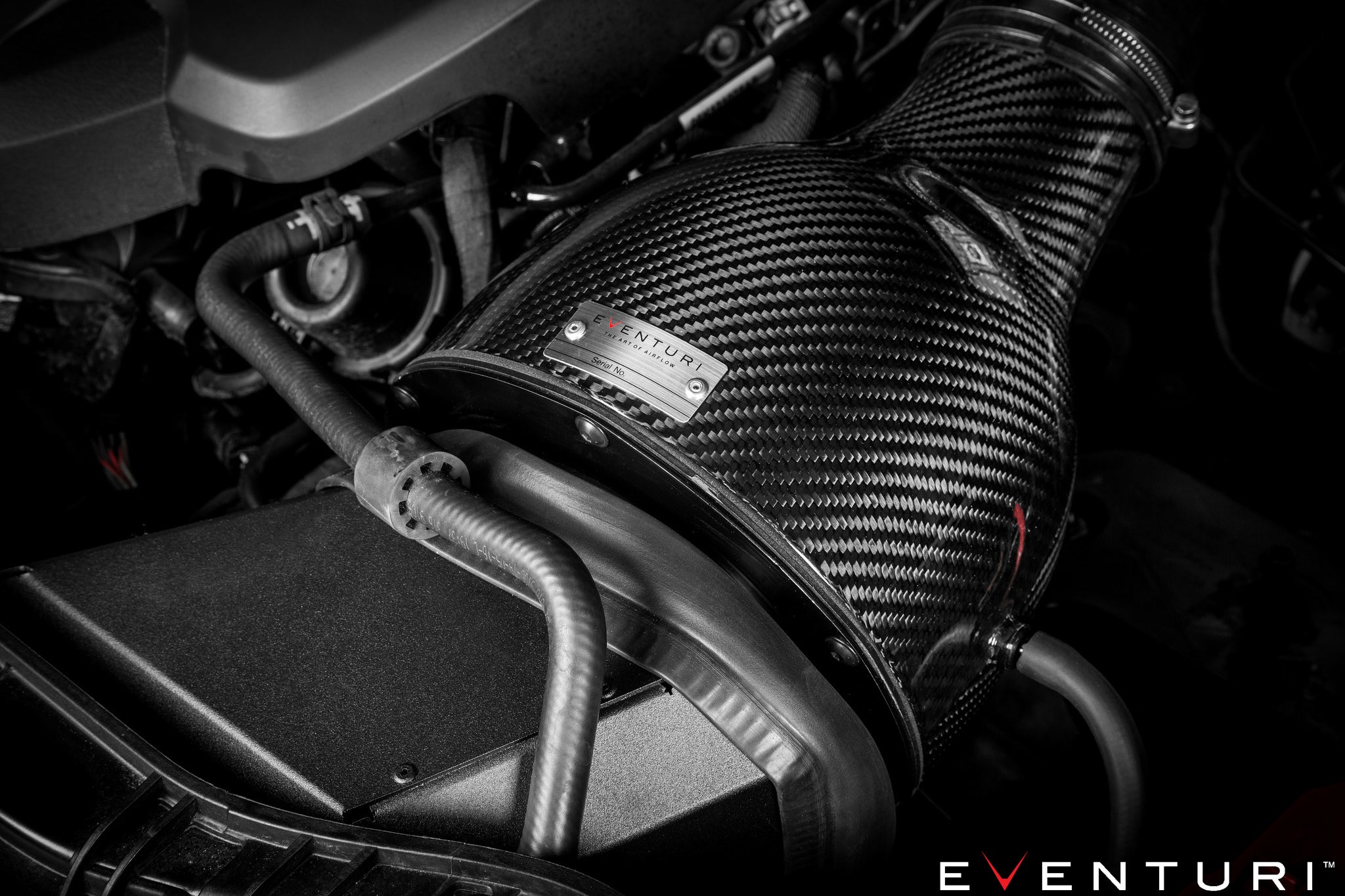 EVENTURI EVE-S1-CF-INT AUDI S1 2.0 TFSI - Black Carbon Intake Photo-4 