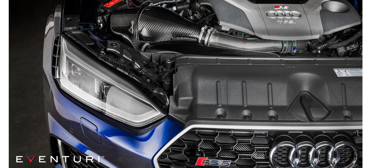 EVENTURI EVE-B9RS5-CF-INT Intake System with Secondary Duct (Carbon) fo AUDI RS5 / RS4 (B9) Photo-4 