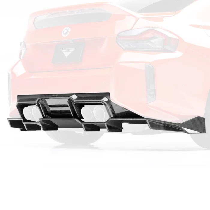 VORSTEINER BMV3250 Rear Diffuser with Under Floor VRS (Gloss Carbon) for BMW M2 (G87) 2023+ Photo-0 