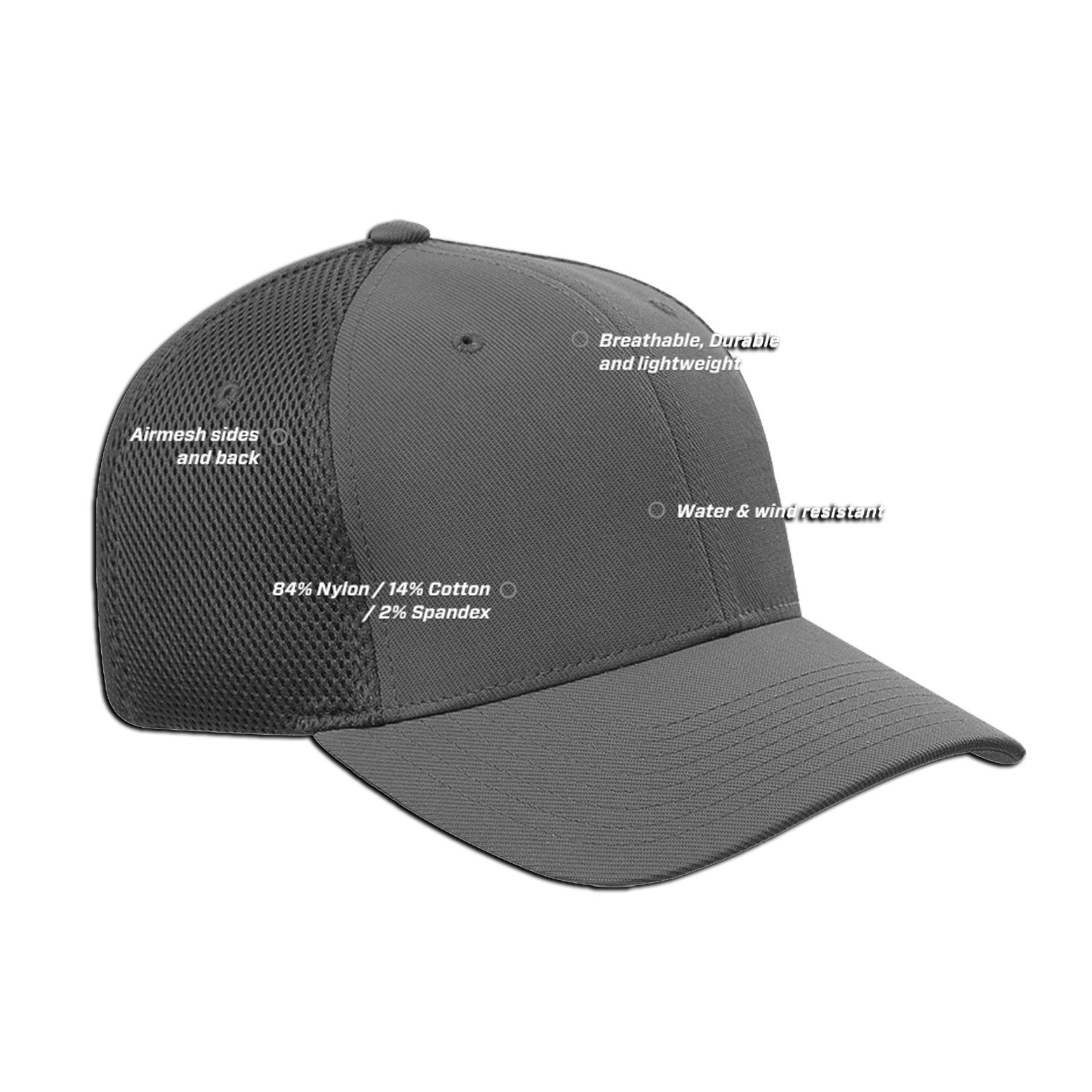 COBB CO-CAP-BLACK-ULTRA-L-XL Flexfit Ultrafibre/Airmesh COBB Cap - L/XL Photo-1 