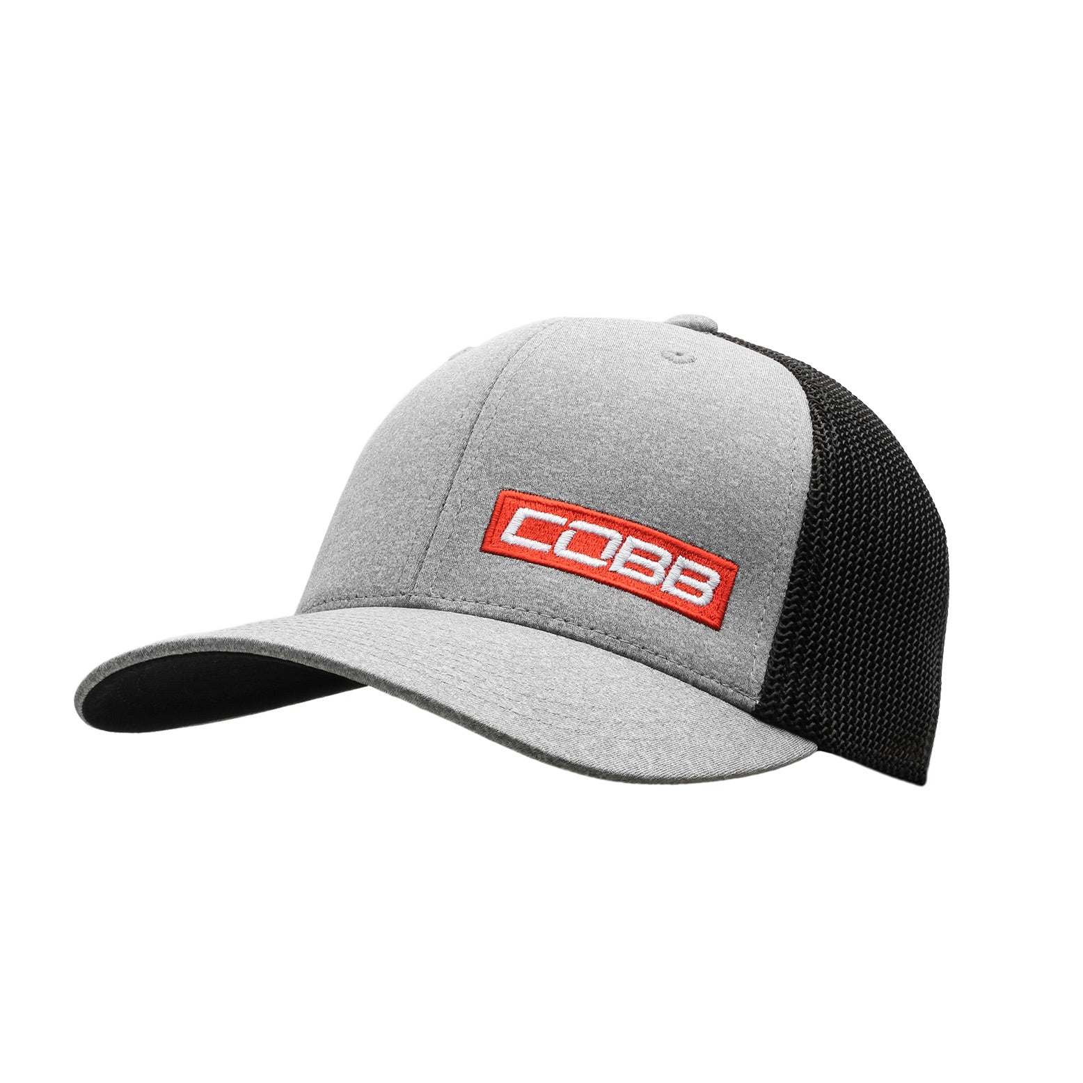 COBB CO-CAP-GRAY-MESH COBB Tuning Mesh 2-Tone Stretch Cap - Heather/Black Photo-0 