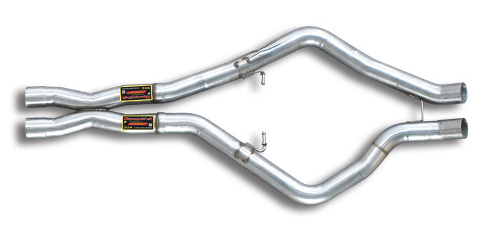 SUPERSPRINT 981713 Centre pipes kit Right - Left "X-Pipe" for BMW N63/S63 Photo-0 