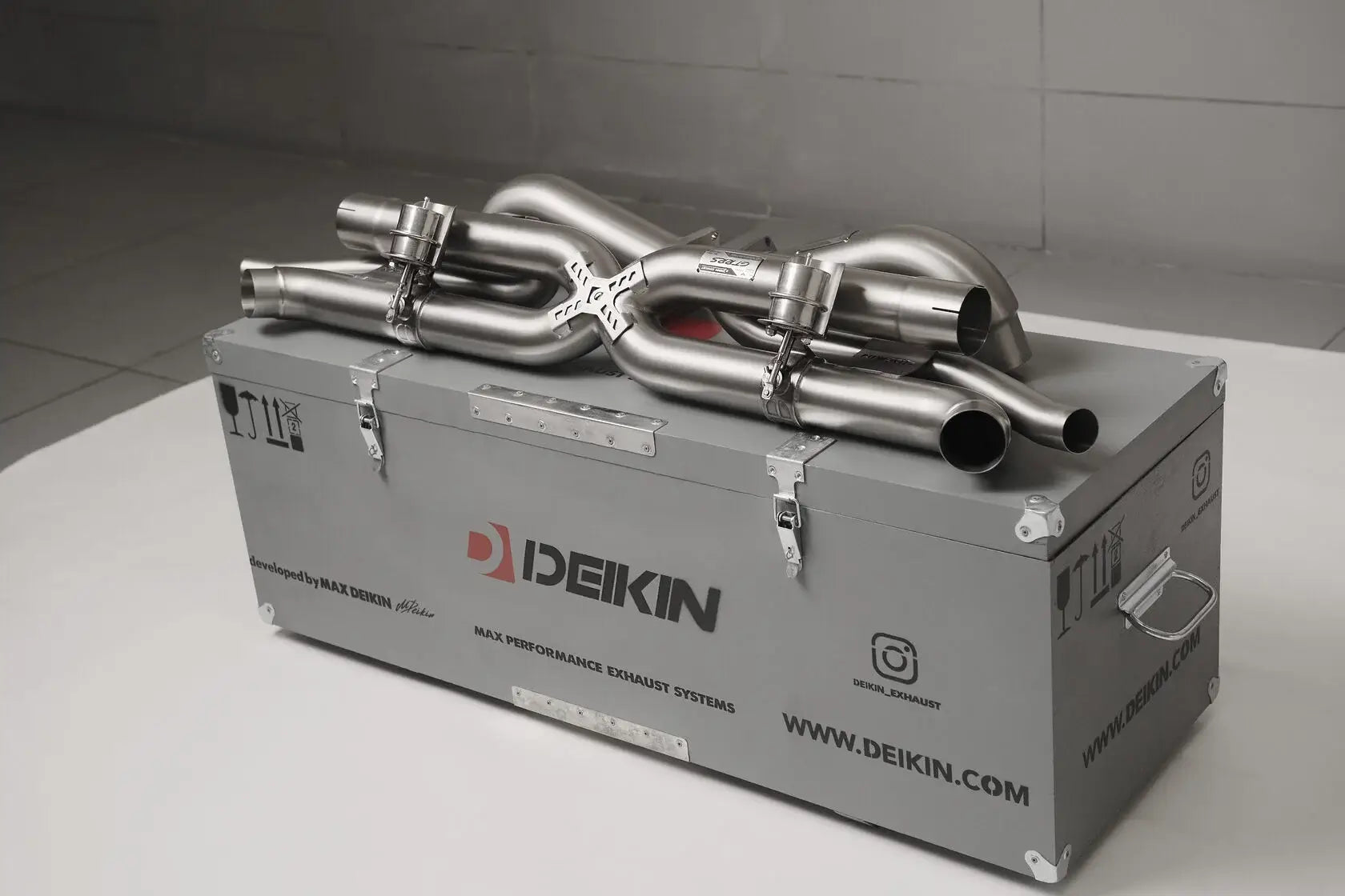 DEIKIN 10-PO.911.T/TS.992.R-ES-Ti-00 Titanium RACE Ver. Exhaust System for Porsche 911 Turbo/Turbo S (992) Photo-14 